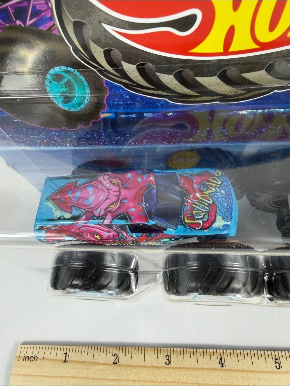 Last One Hot Wheels Demolition Doubles Squidnado & HE Tiger Shark